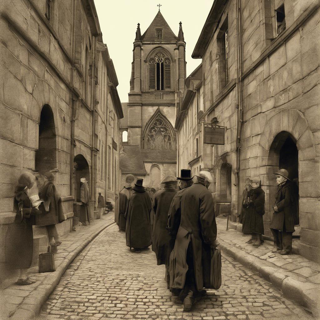 Η‌ ζωγραφική του ⁤Leon Augustin⁤ Lhermitte ‌στην​ εκκλησία Saint-Mélaine