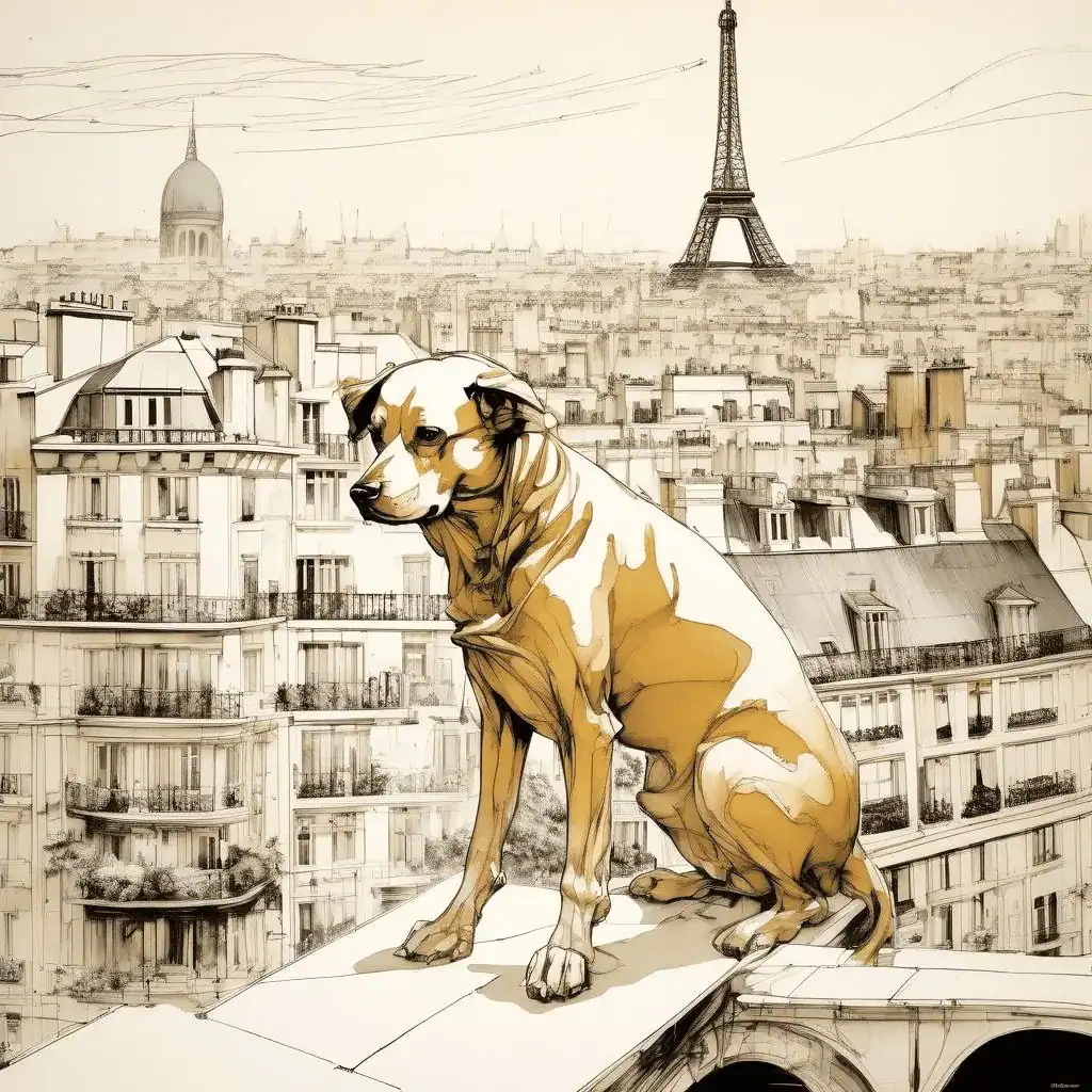 The 15 Great Dog Pisses of Paris – Brett Whiteley