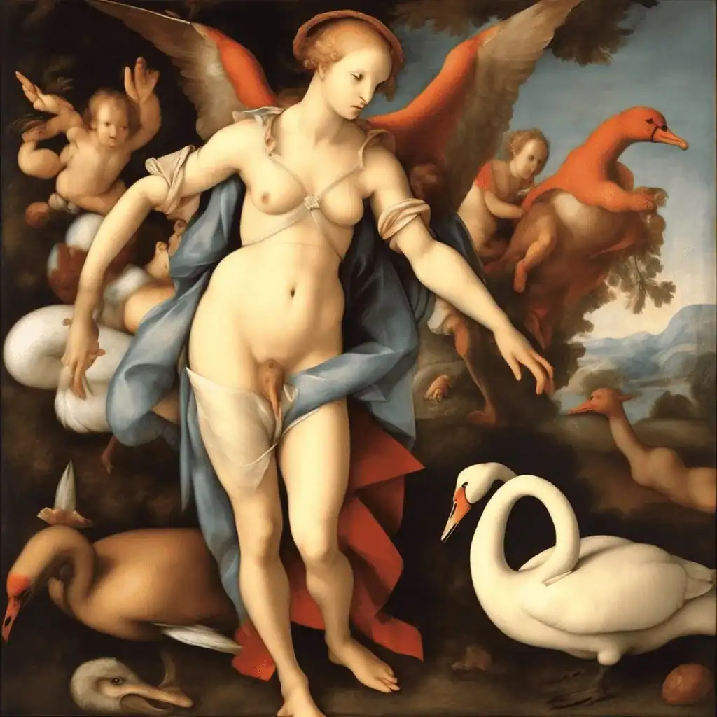Leda and the Swan – Jacopo Pontormo