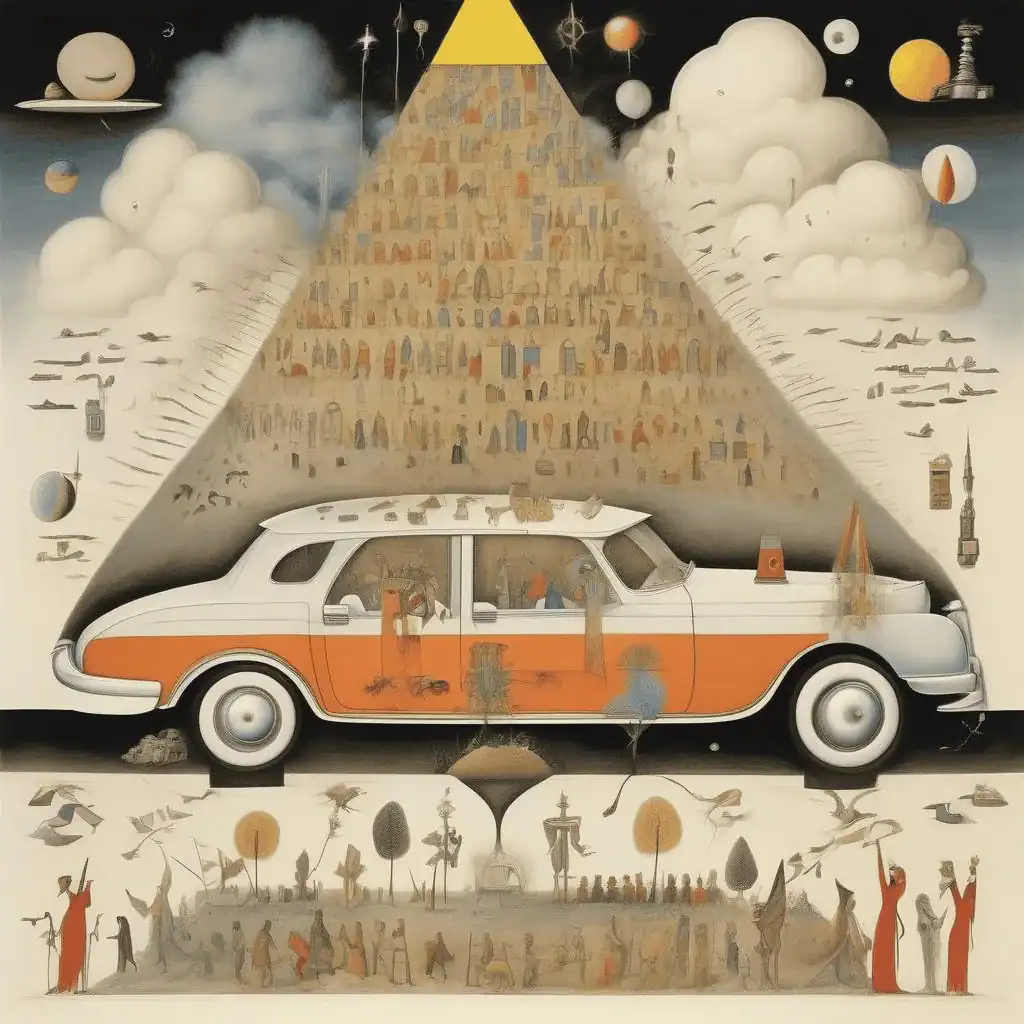 Car – Saul Steinberg