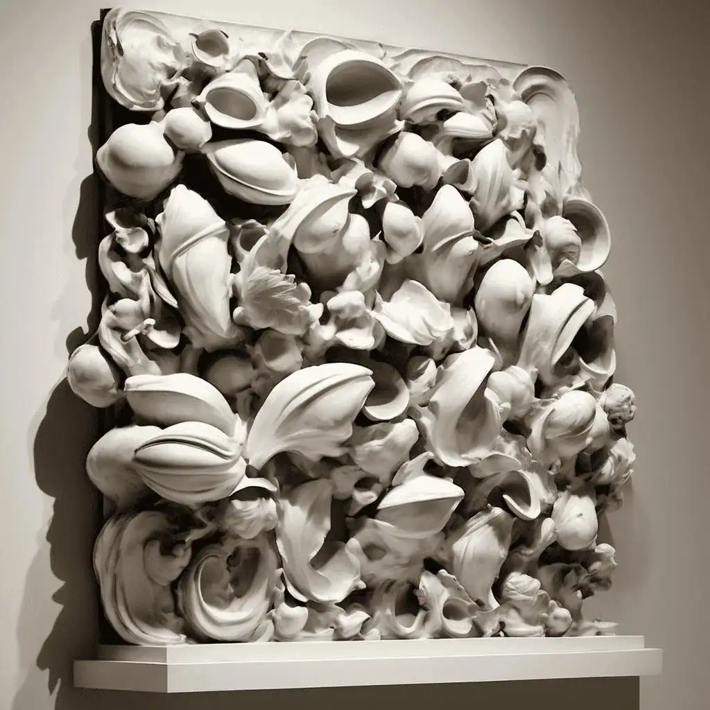 Panneau de moules – Marcel Broodthaers